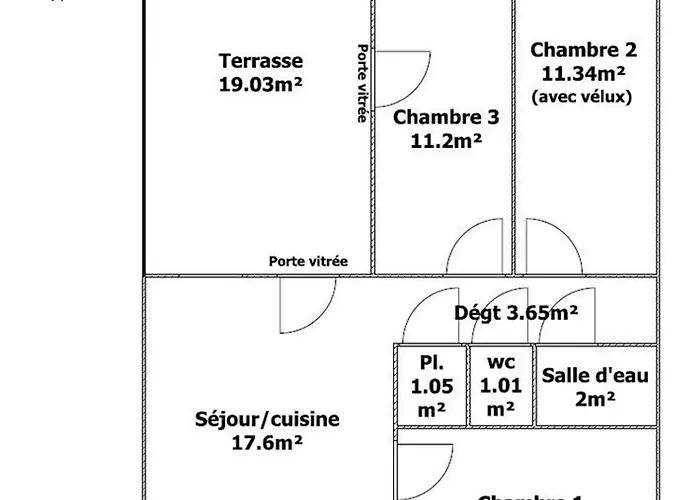 Maison Climatisée Proche à - Fr-1-426-591 *